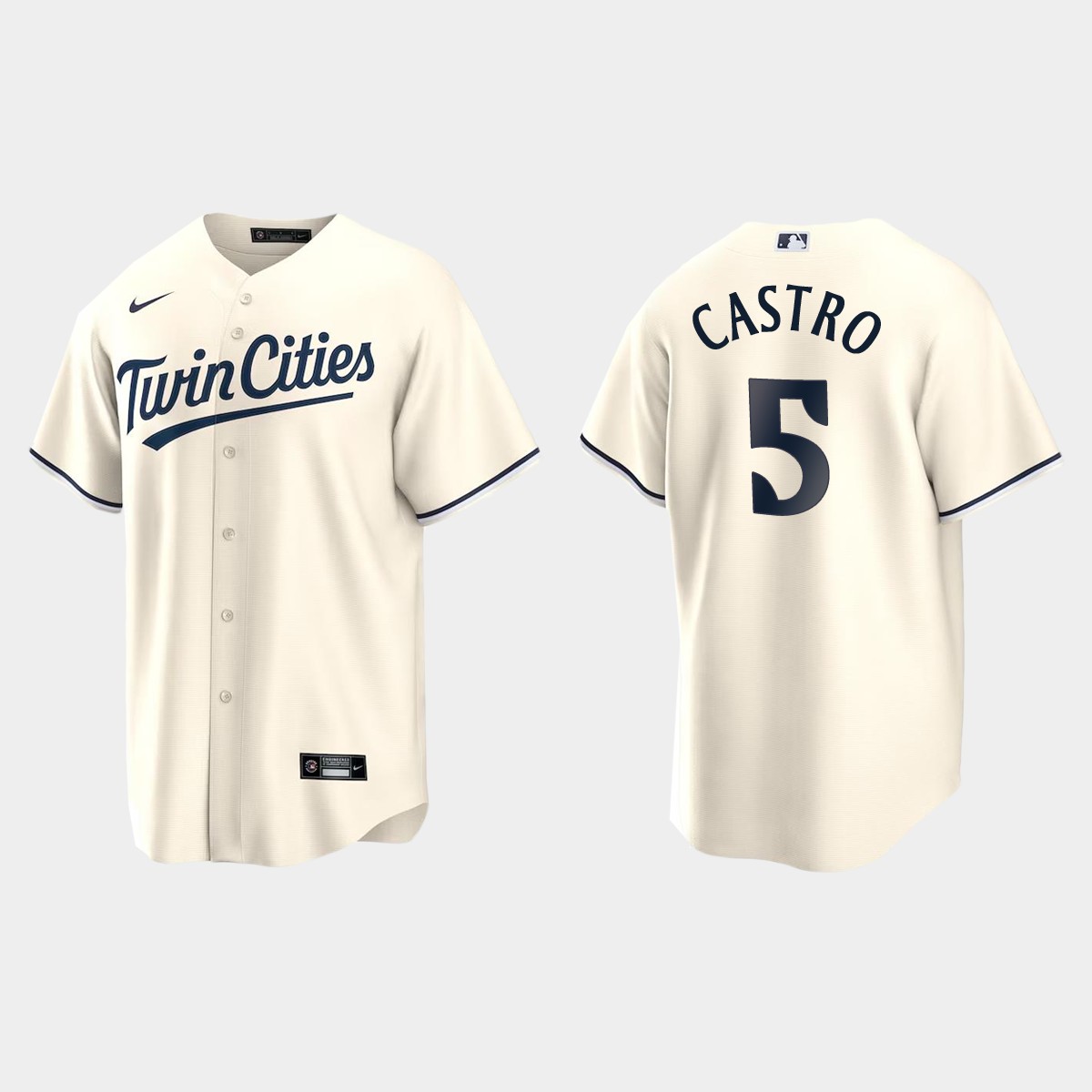 Minnesota Twins Willi Castro Alternate Jersey - Cream