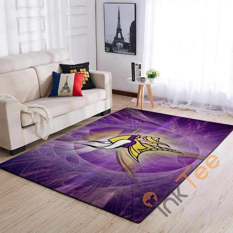 Minnesota Vikings Area Rectangle Rug