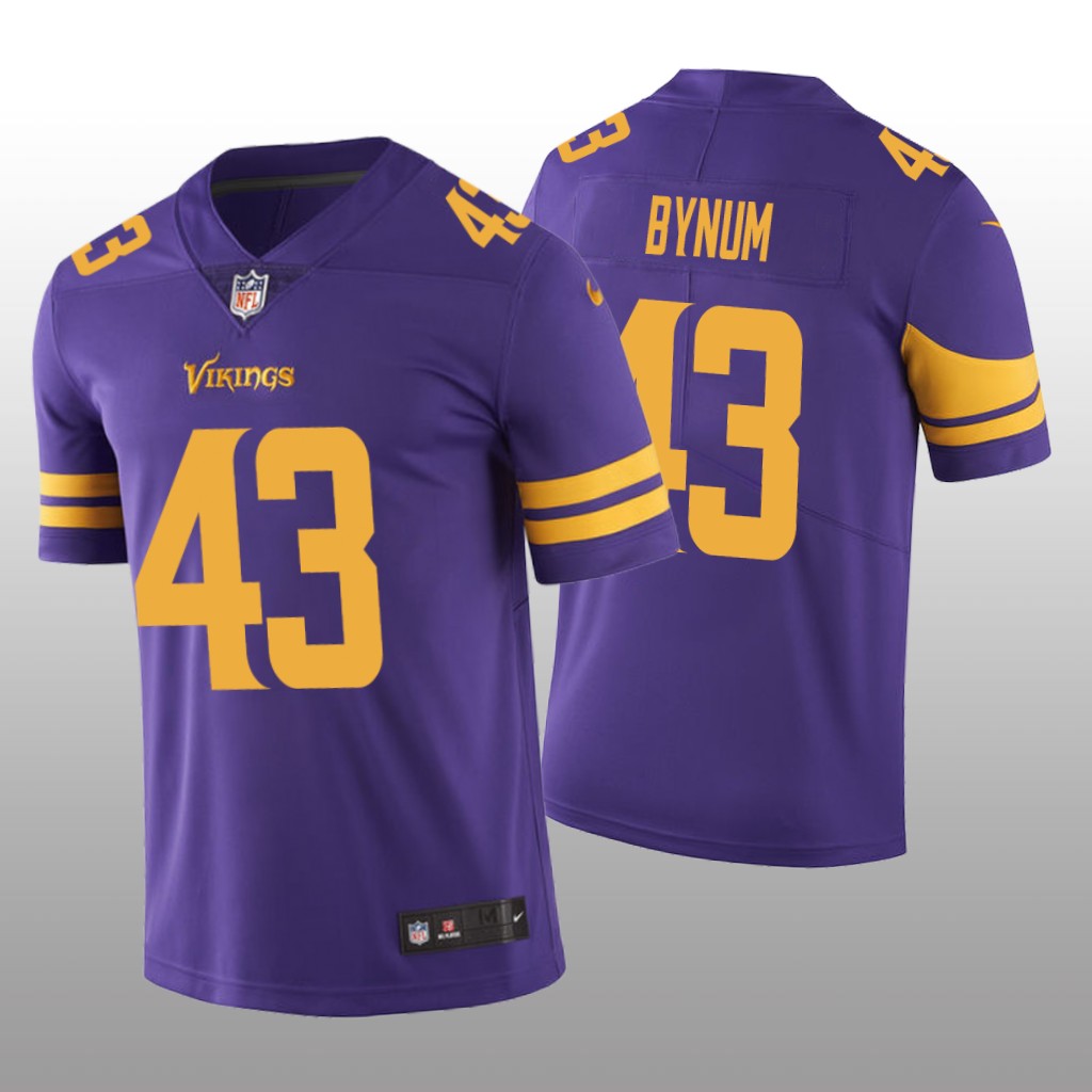 Minnesota Vikings Camryn Bynum Purple Jersey Color Rush Limited - Men's