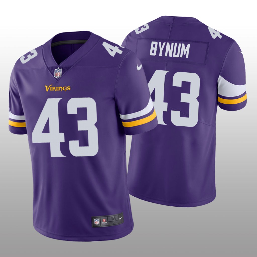 Minnesota Vikings Camryn Bynum Purple Jersey Vapor Limited - Men's