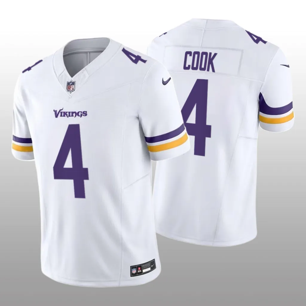 Minnesota Vikings Dalvin Cook White Jersey 2020 Vapor F.U.S.E. Limited