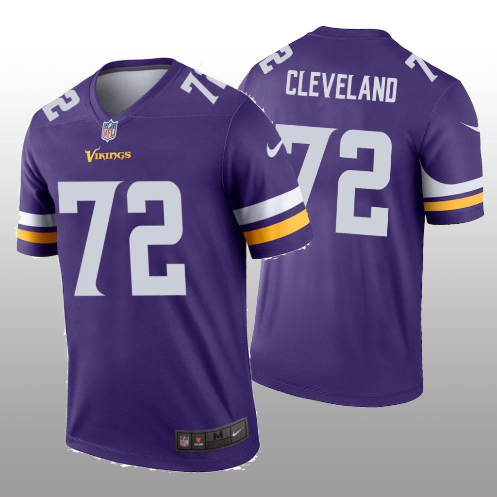 Minnesota Vikings Ezra Cleveland Purple Jersey Legend - Men's