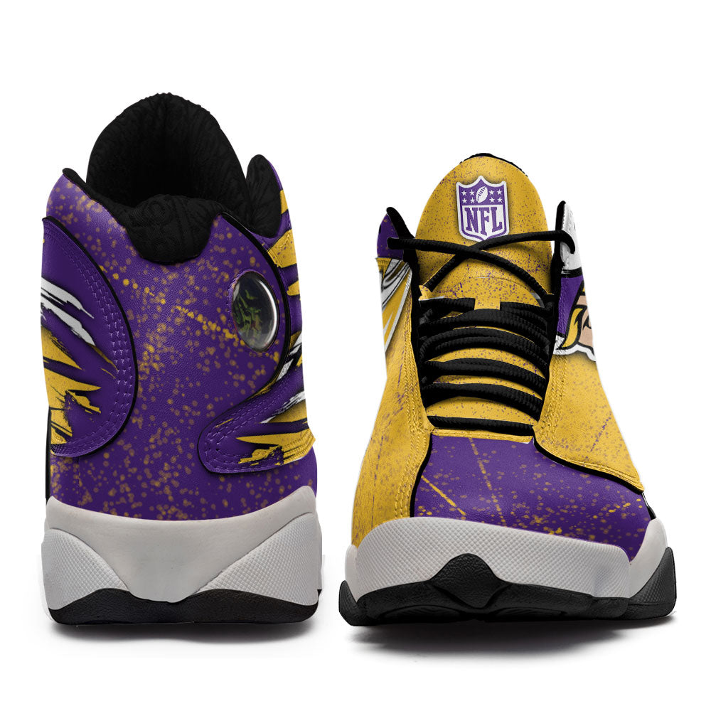 Minnesota Vikings JD13 Sneakers Custom Shoes For Fans