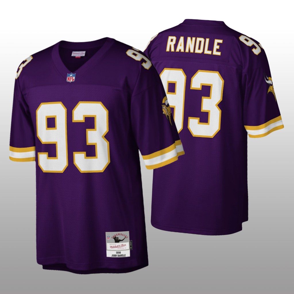 Minnesota Vikings John Randle Mitchell & Ness Purple Legacy Jersey - Men's