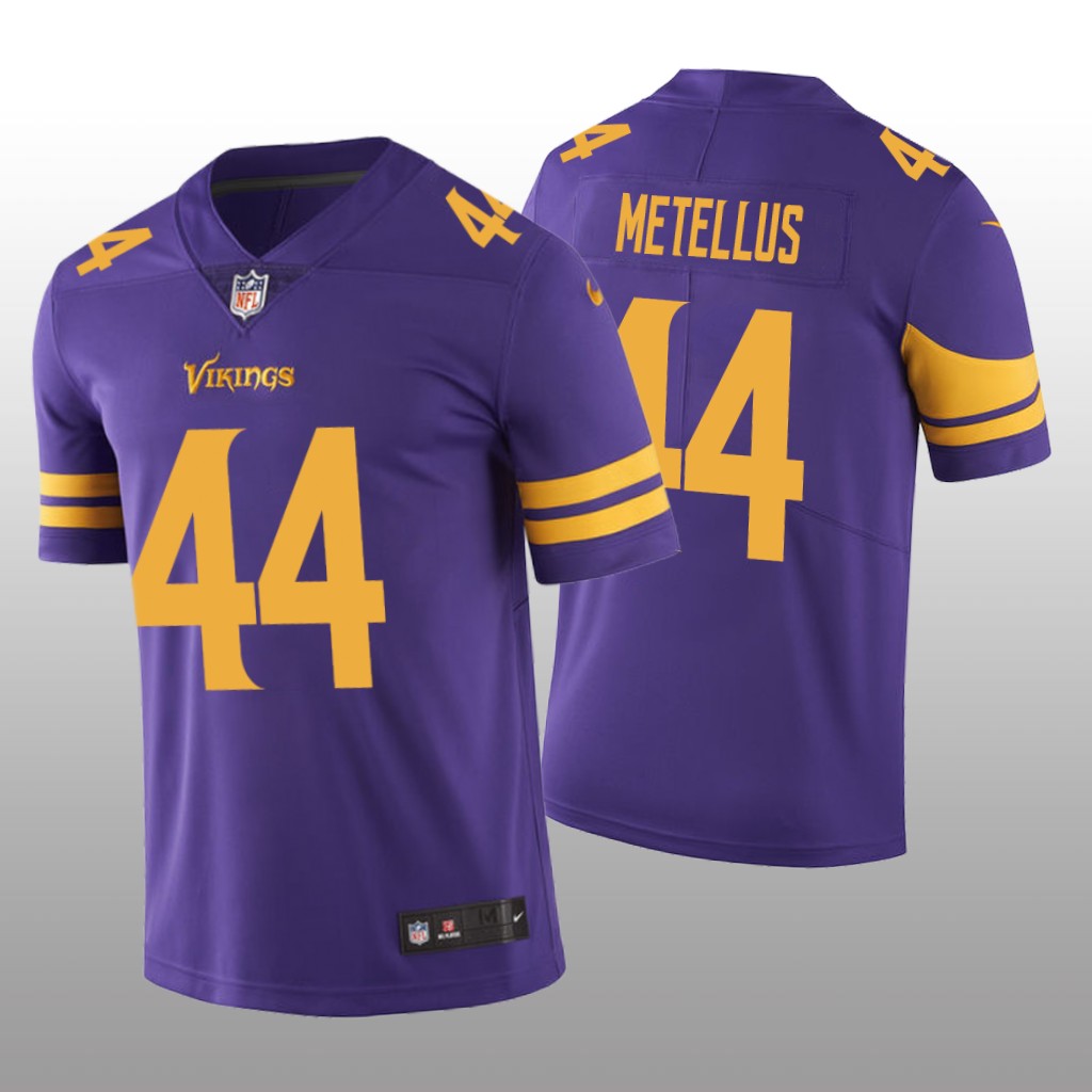 Minnesota Vikings Josh Metellus Purple Jersey Color Rush Limited - Men's