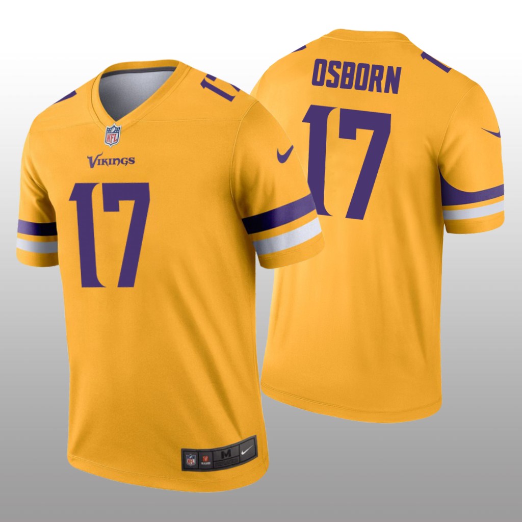 Minnesota Vikings K.J. Osborn Gold Jersey Inverted Legend - Men's