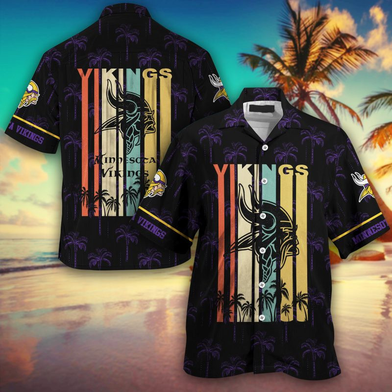 Minnesota Vikings NFL – Hawaii Shirt For This Season – Gift For Sport Lovers Retro Vintage Summer