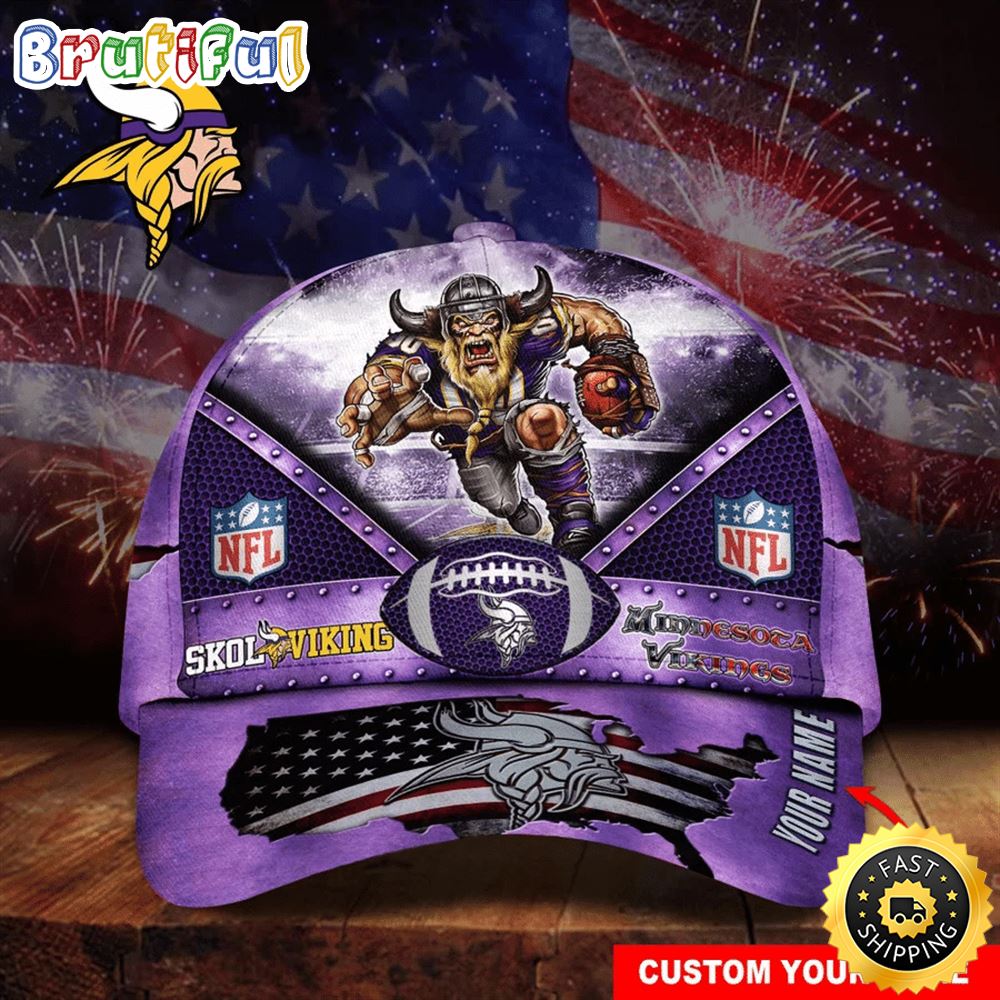 Minnesota Vikings Nfl Personalized Trending Cap Super Bowl