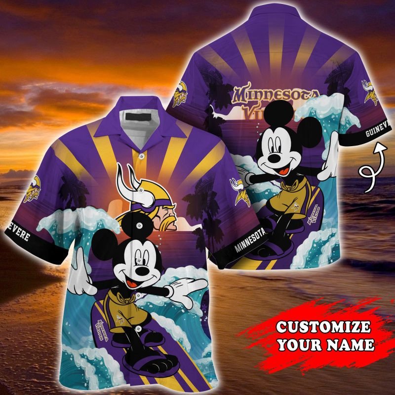 Minnesota Vikings NFL Summer Customized – Hawaii Shirt For This Season – Gift For Sport Lovers