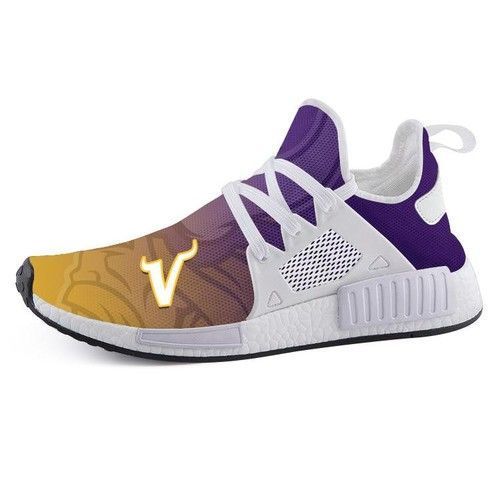 Minnesota Vikings NMD Human Lightweight Sneakers Shoes