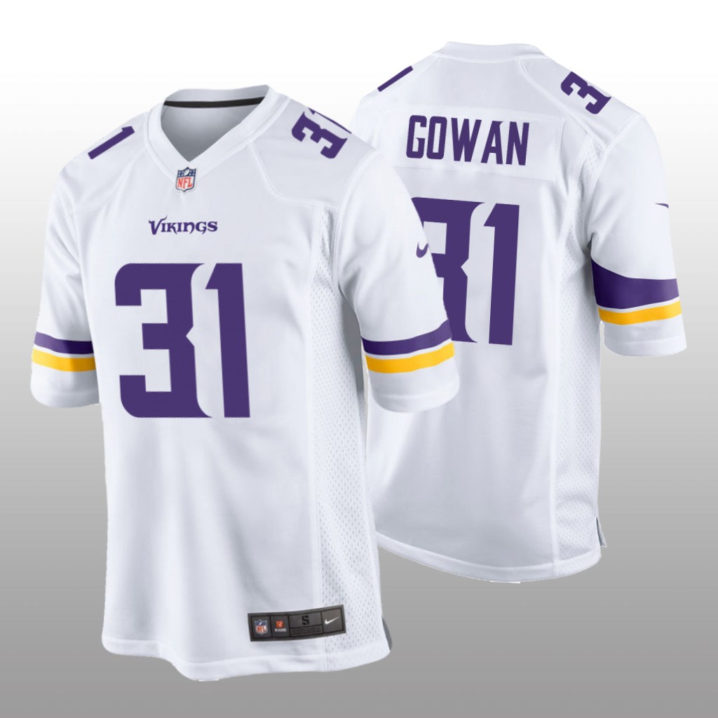 Minnesota Vikings Tay Gowan White Jersey Game - Men's