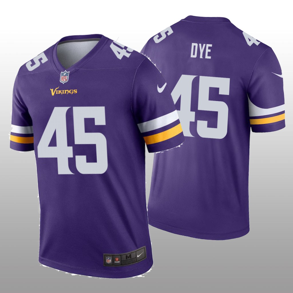 Minnesota Vikings Troy Dye Purple Jersey Legend - Men's