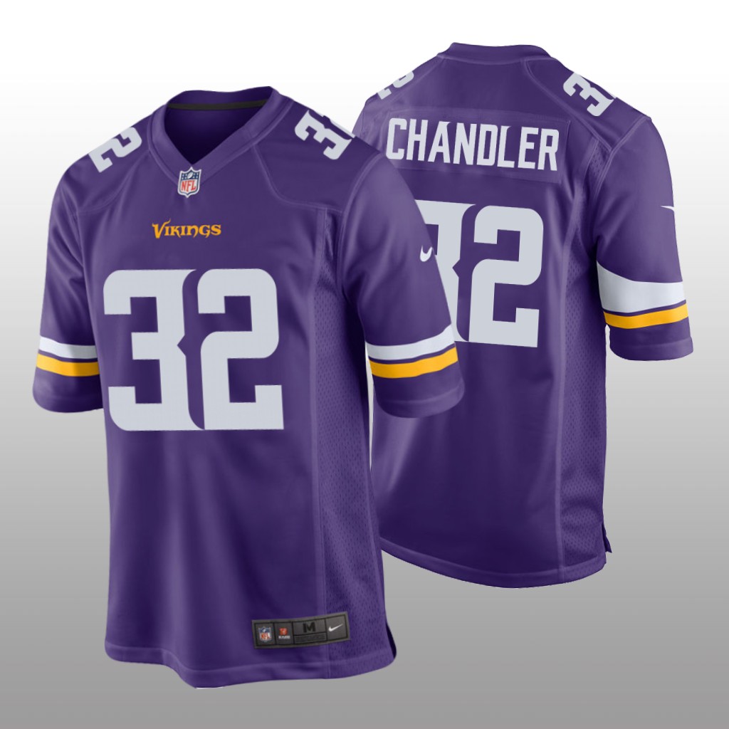 Minnesota Vikings Ty Chandler Purple Jersey Game Men's
