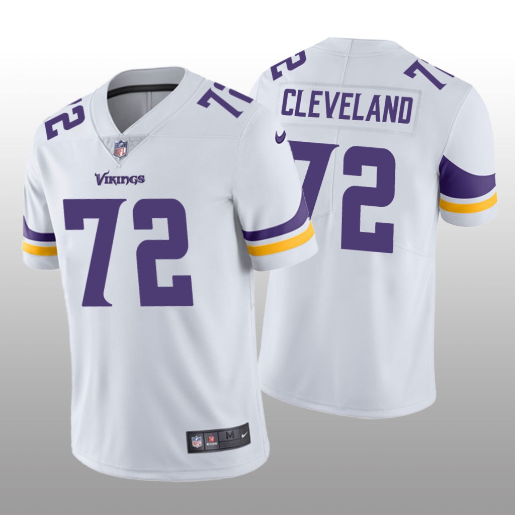 Minnesota Vikings White 2020 NFL Draft Vapor Limited Ezra Cleveland Jersey