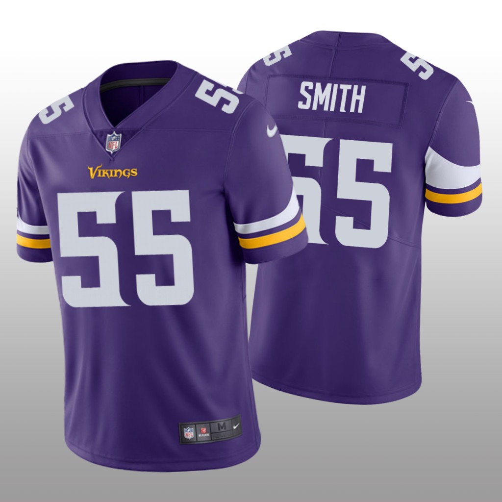 Minnesota Vikings Za'Darius Smith Purple Jersey Vapor Limited - Men's