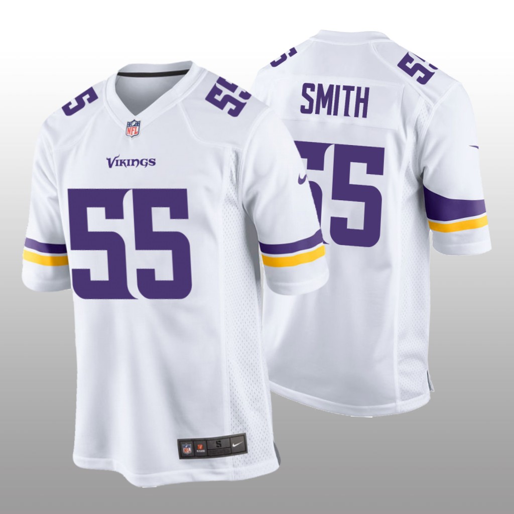 Minnesota Vikings Za'Darius Smith White Jersey Game - Men's