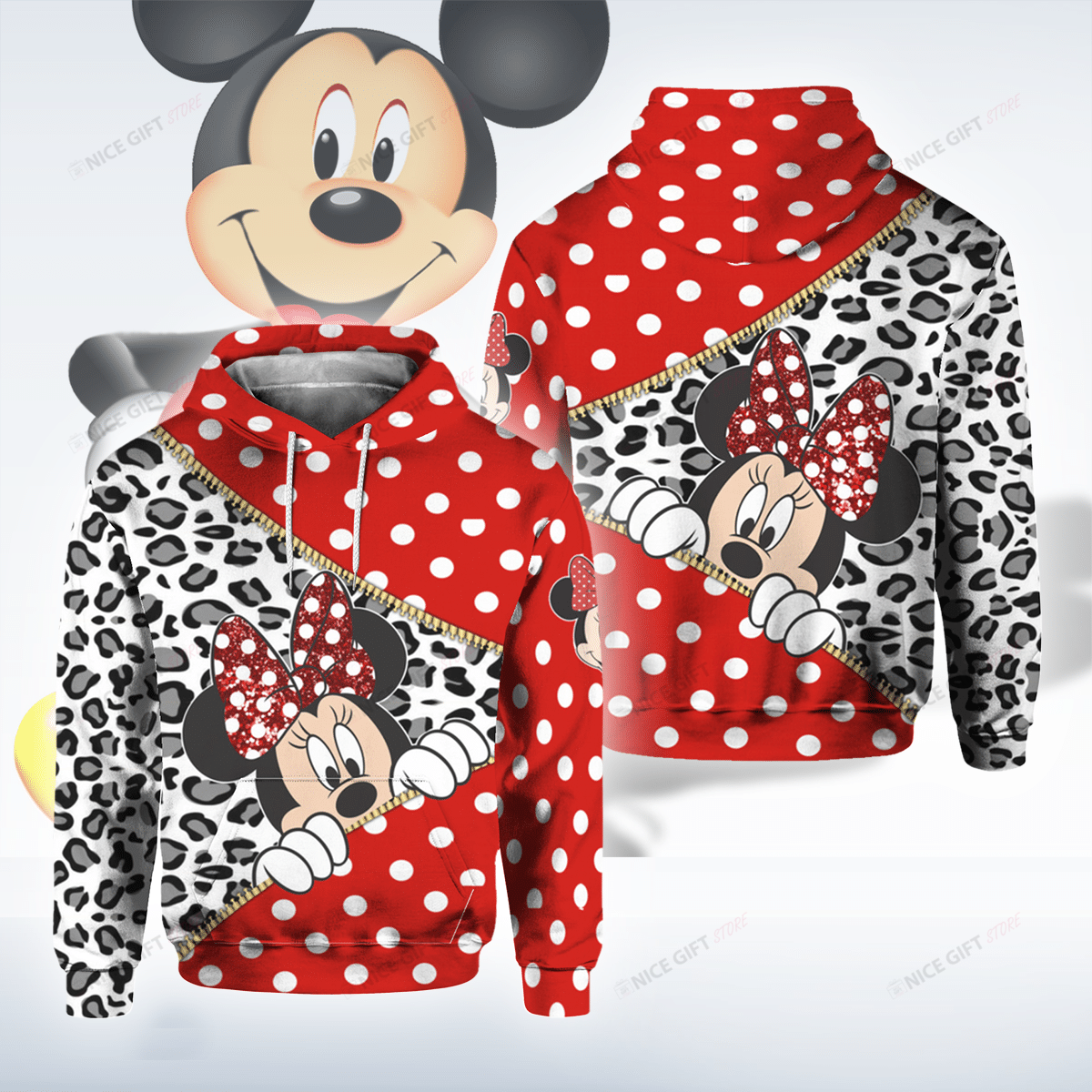 Minnie 3D Hoodie Gift For Fans