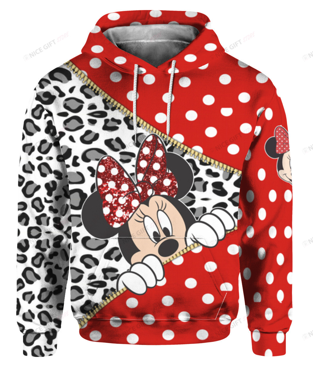 Minnie 3D Hoodie Gift For Fans