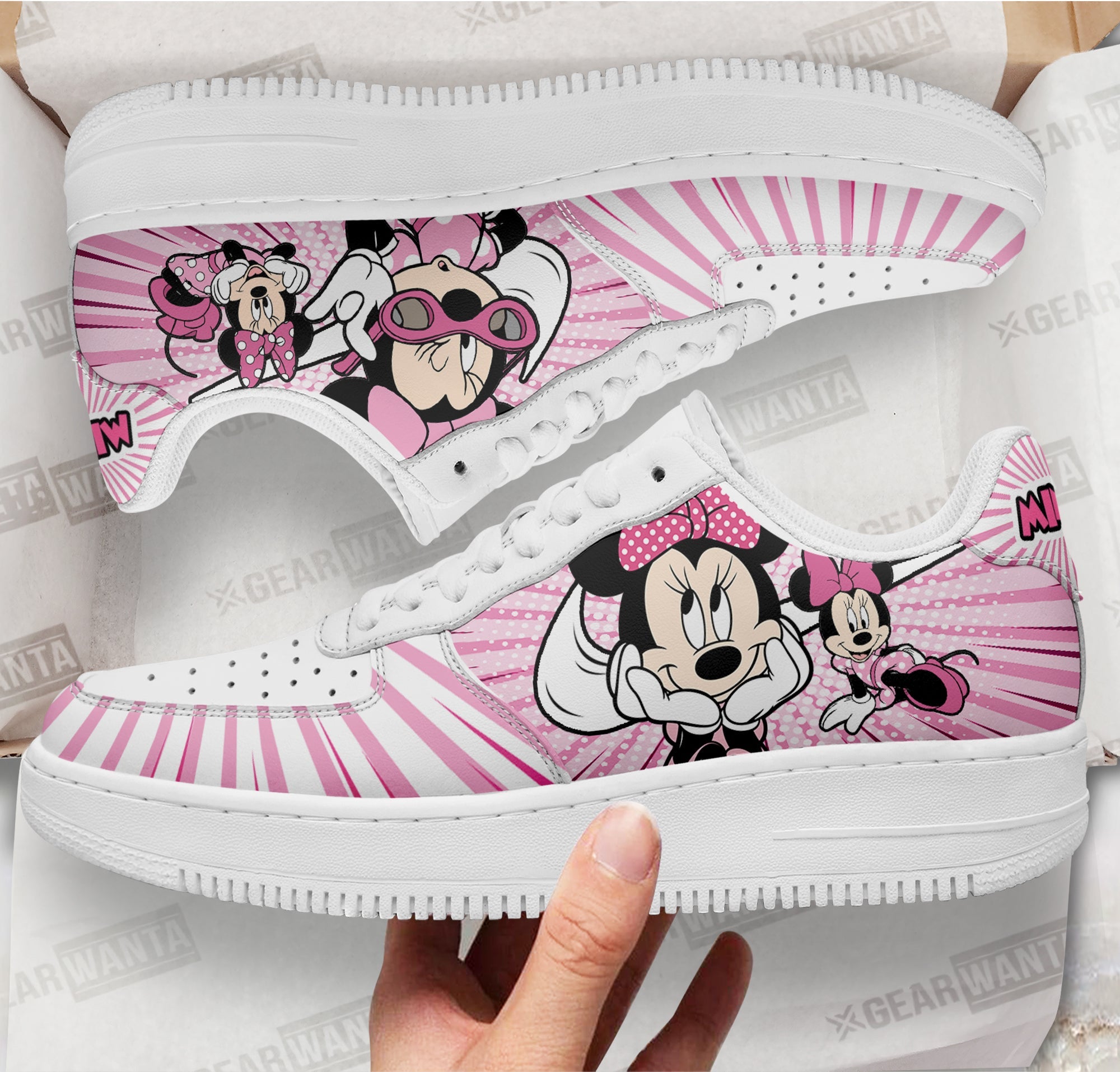 Minnie Air Sneakers Custom Shoes