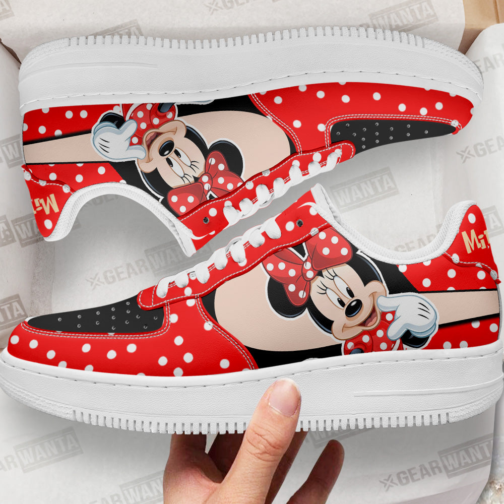 Minnie Custom Cartoon Air Sneakers