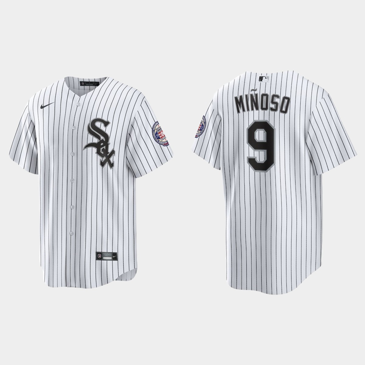 Minnie Minoso Chicago White Sox 2022 Hall of Fame Induction Home Jersey - White