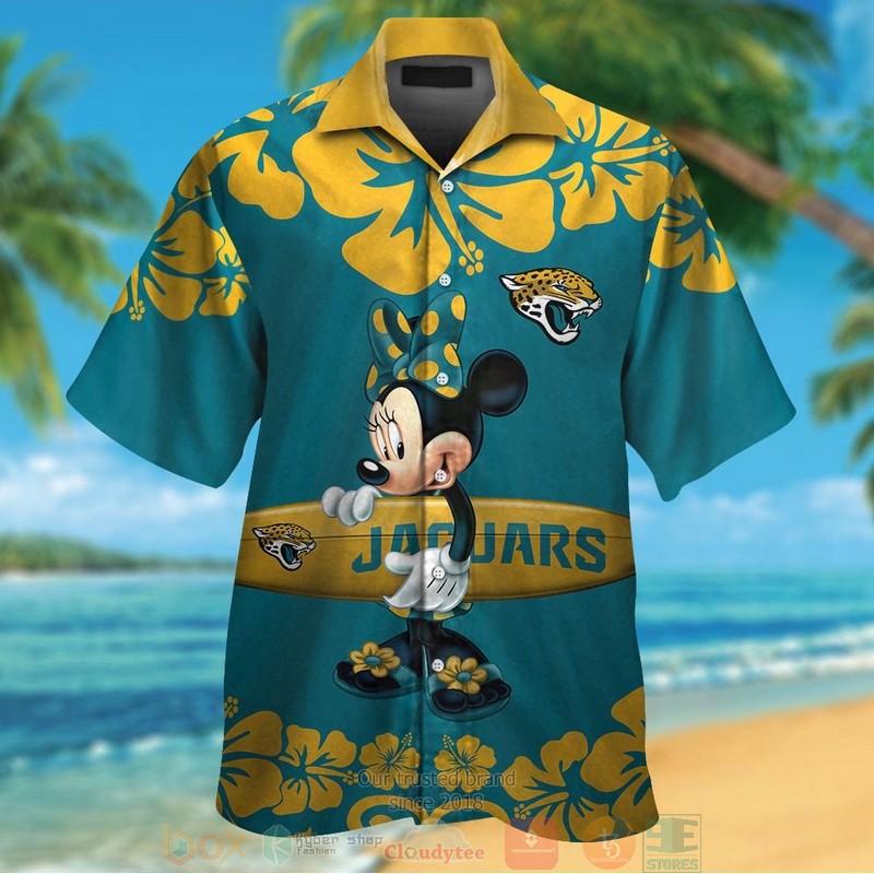 Minnie Mouse Jacksonville Jaguars Hawaiian Shirt
