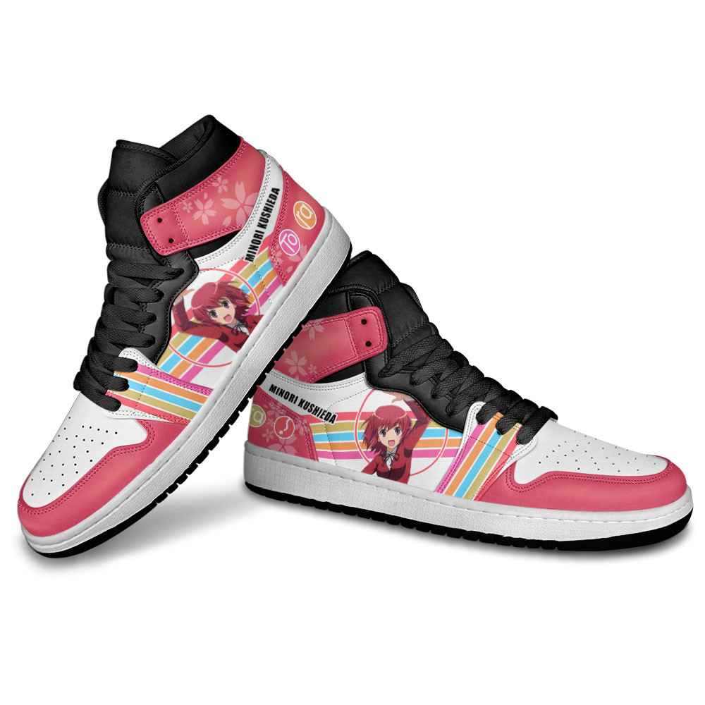 Minori Kushieda JD1s Sneakers Toradora Anime Shoes, Air Jordan Hightop