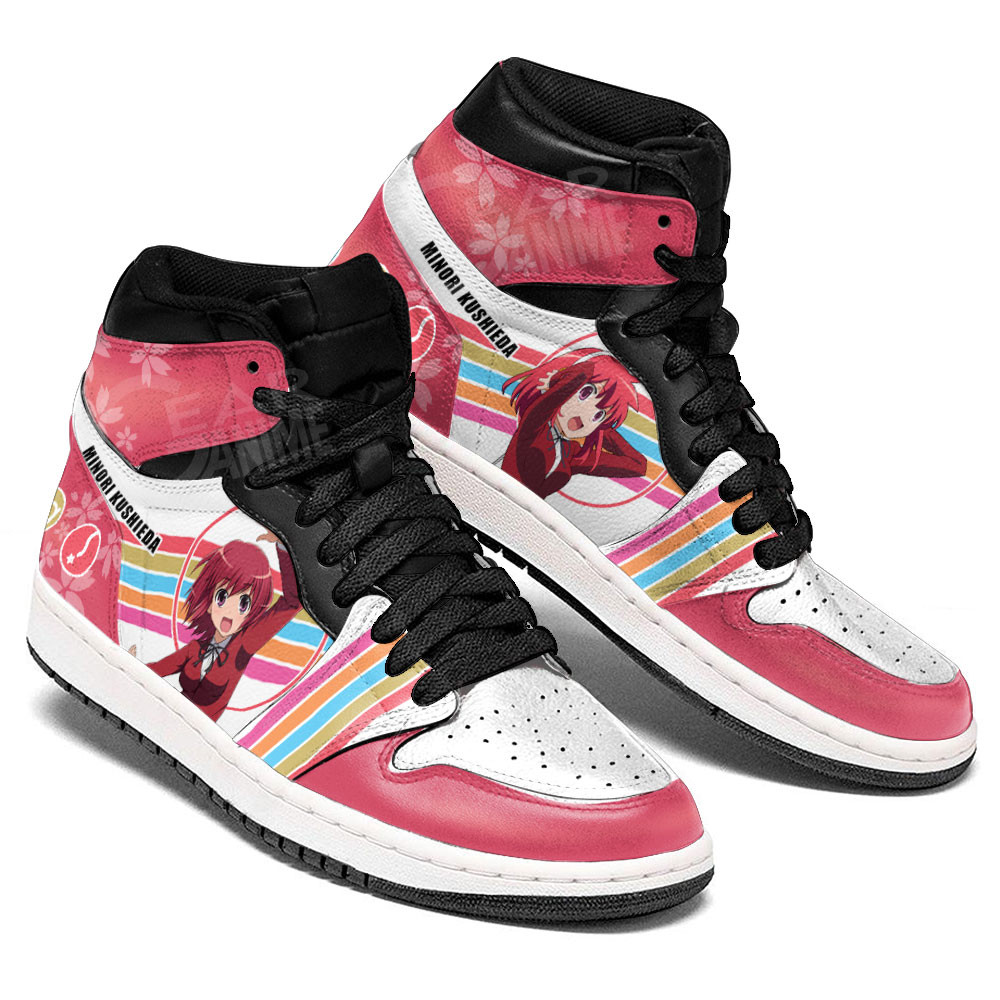 Minori Kushieda JD1s Sneakers Toradora Anime Shoes, Air Jordan Hightop