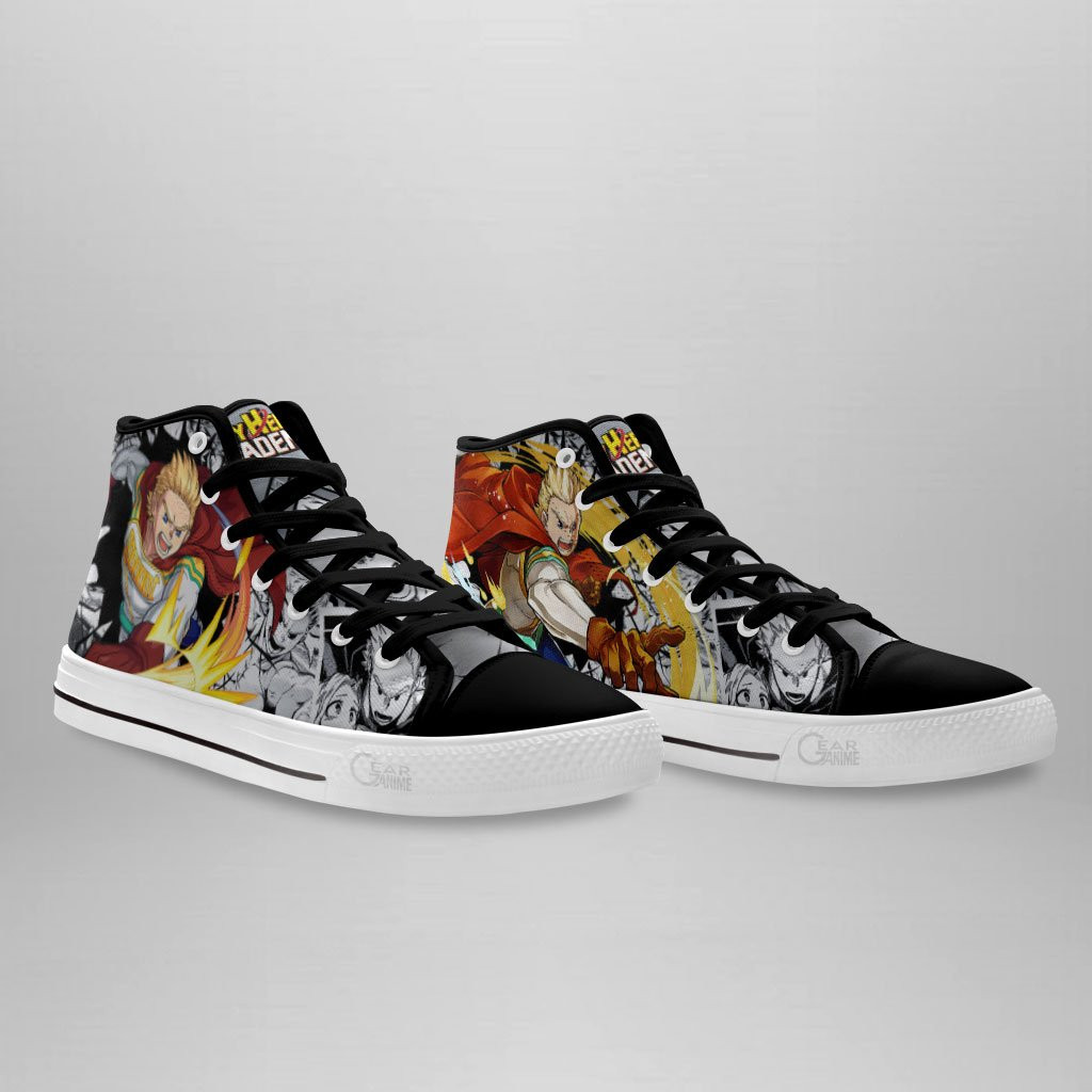 Mirio Togata High Top Shoes Custom Anime My Hero Academia Sneakers