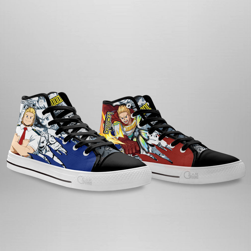 Mirio Togata High Top Shoes Custom My Hero Academia Anime Sneakers