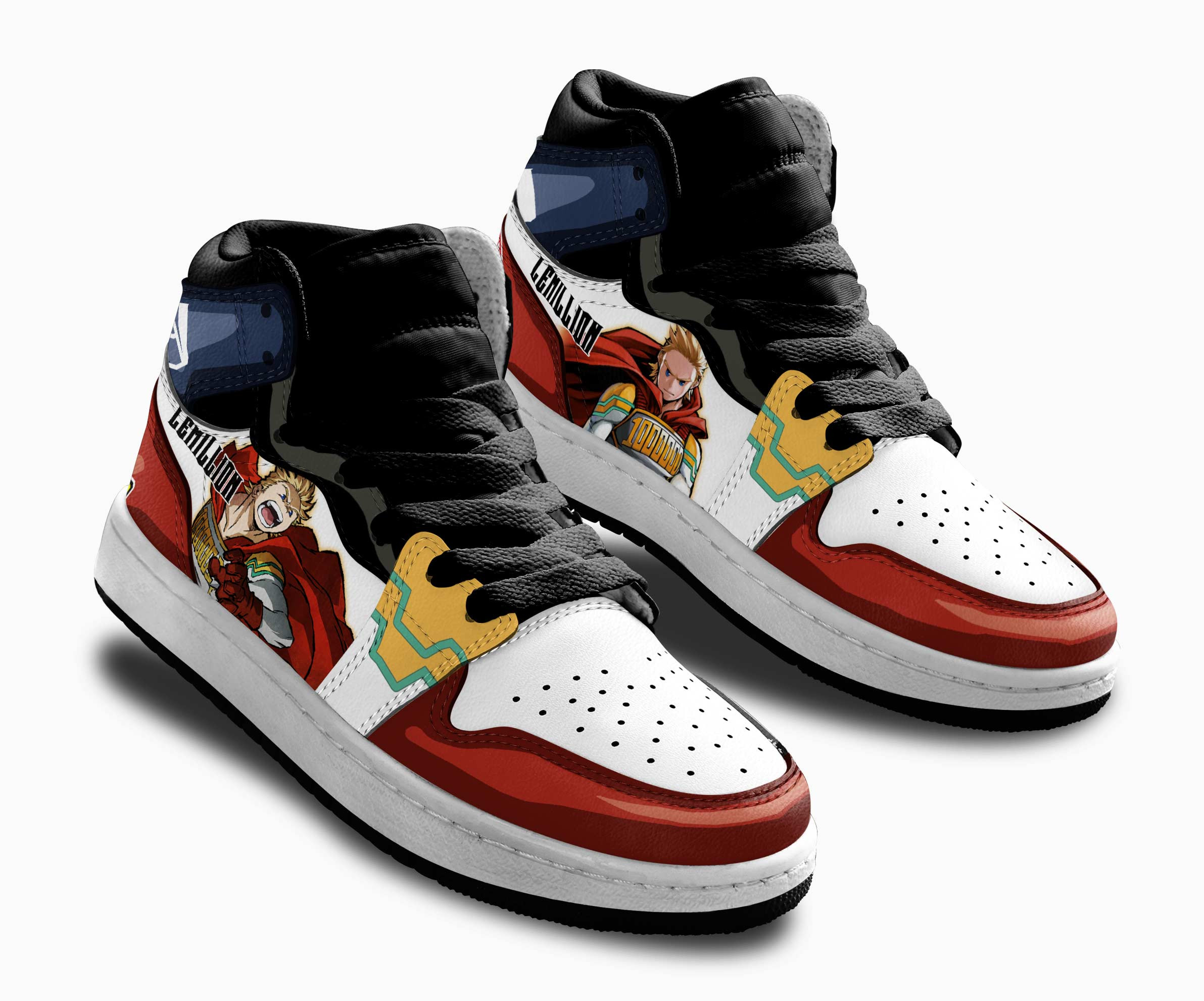 Mirio Togata Kids Sneakers Custom My Hero Academia Anime Shoes For Kids