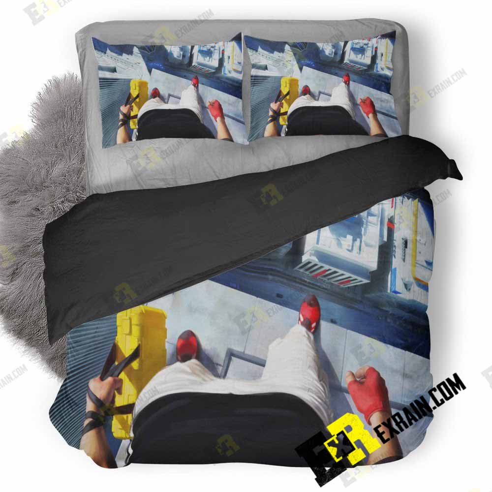 Mirrors Edge Artwork Pic 3D Customized Duvet Cover Bedding Set