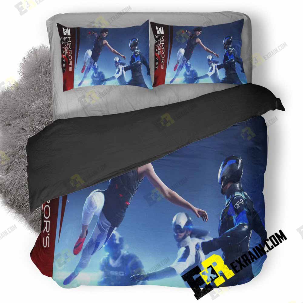 Mirrors Edge Catalyst Faith Hd 3D Customized Duvet Cover Bedding Set