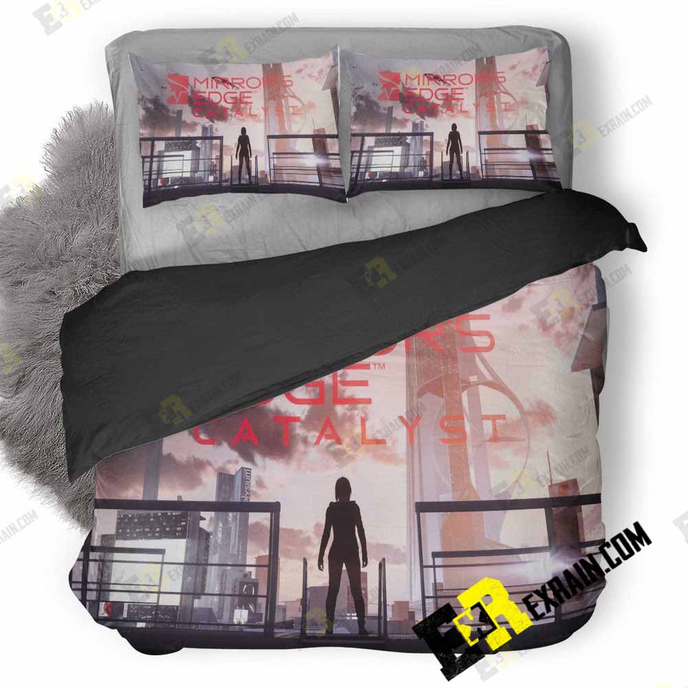 Mirrors Edge Catalyst G 3D Customized Duvet Cover Bedding Set
