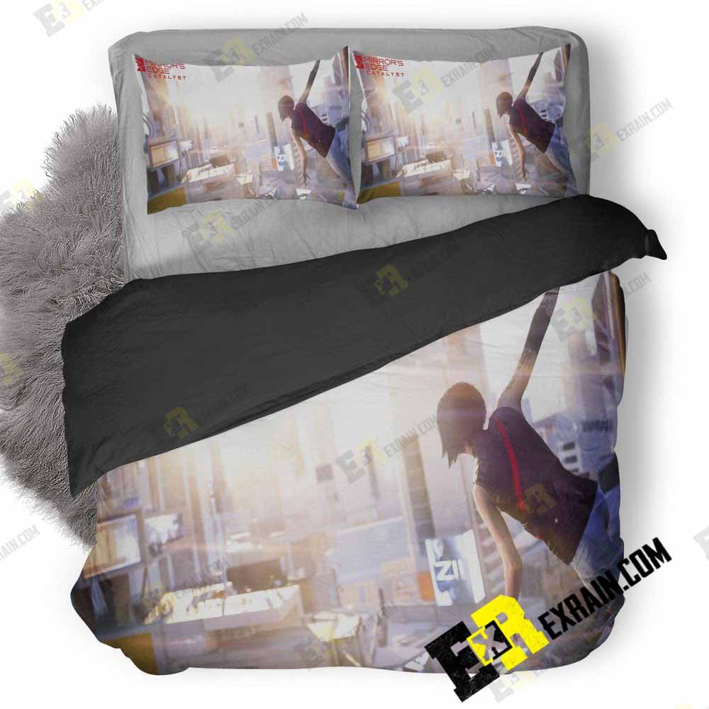 Mirrors Edge Catalyst Game 3D Customized Duvet Cover Bedding Set