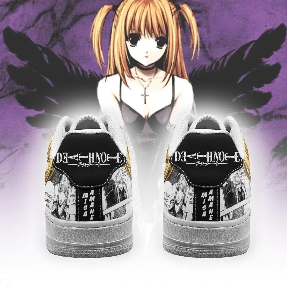 Misa Amane Sneakers Death Note Anime Shoes Fan Gift Idea