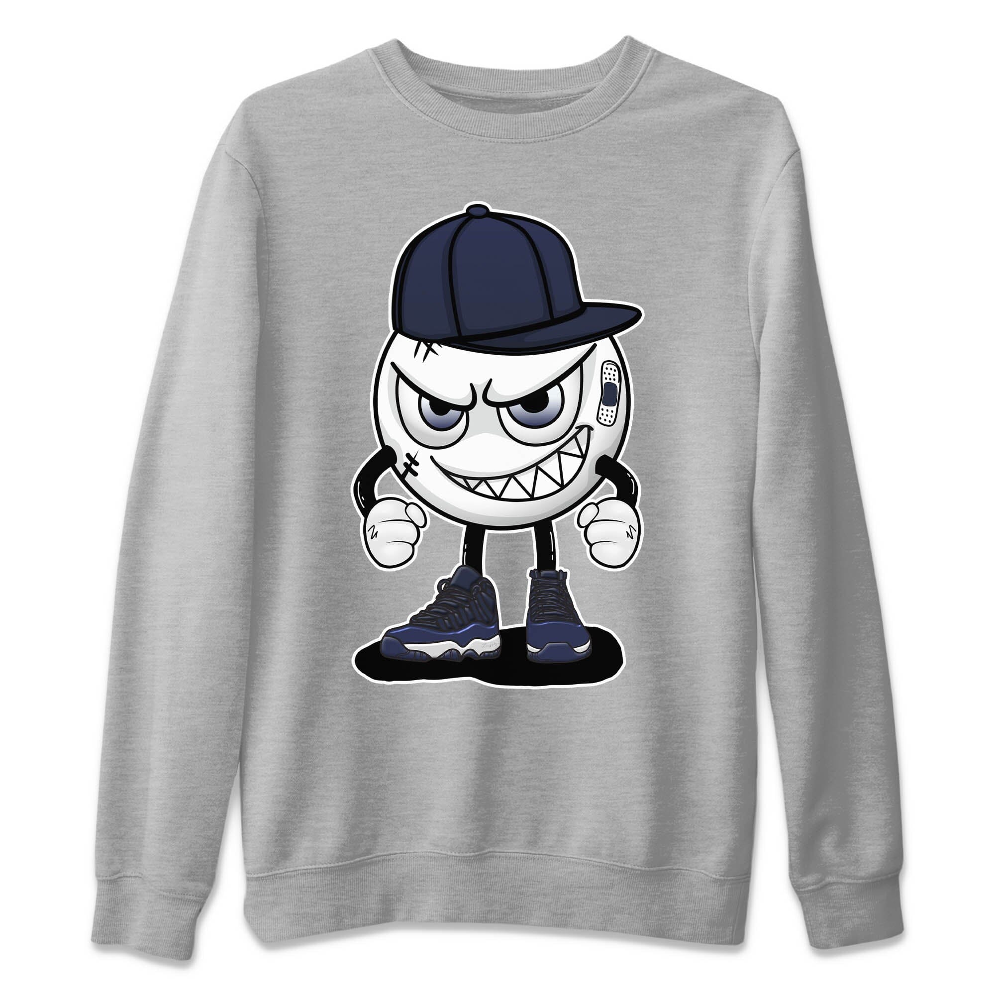 Mischief Emoji Unisex Sweater – Air Jordan 11 Midnight Navy, Sneakers Matching Sweater