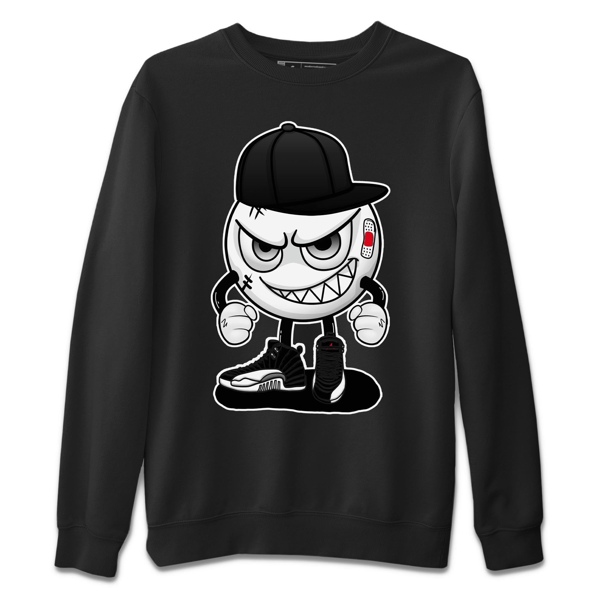 Mischief Emoji Unisex Sweater – Air Jordan 12 Playoffs, Sneakers Matching Sweater