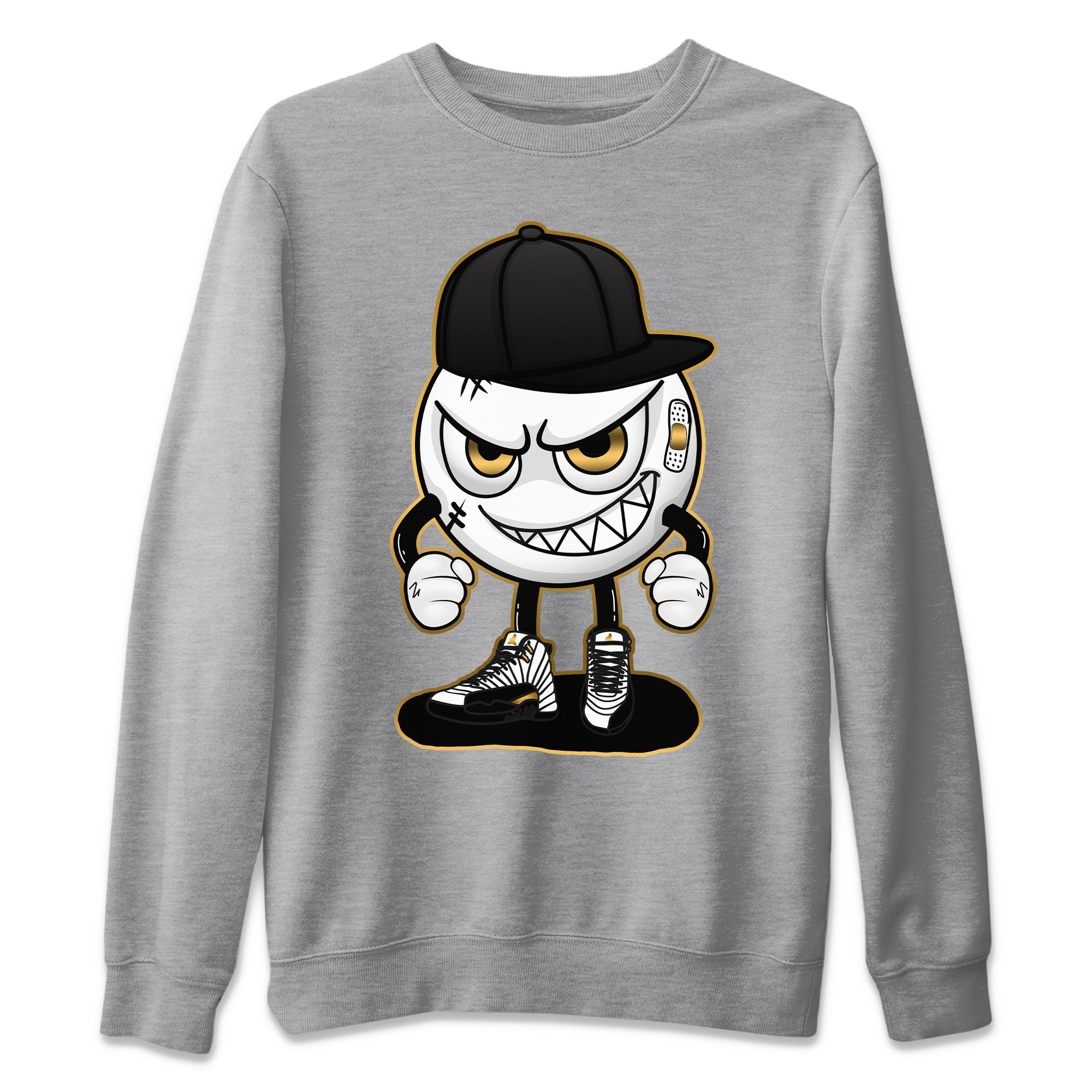 Mischief Emoji Unisex Sweater – Air Jordan 12 Royalty, Sneakers Matching Sweater