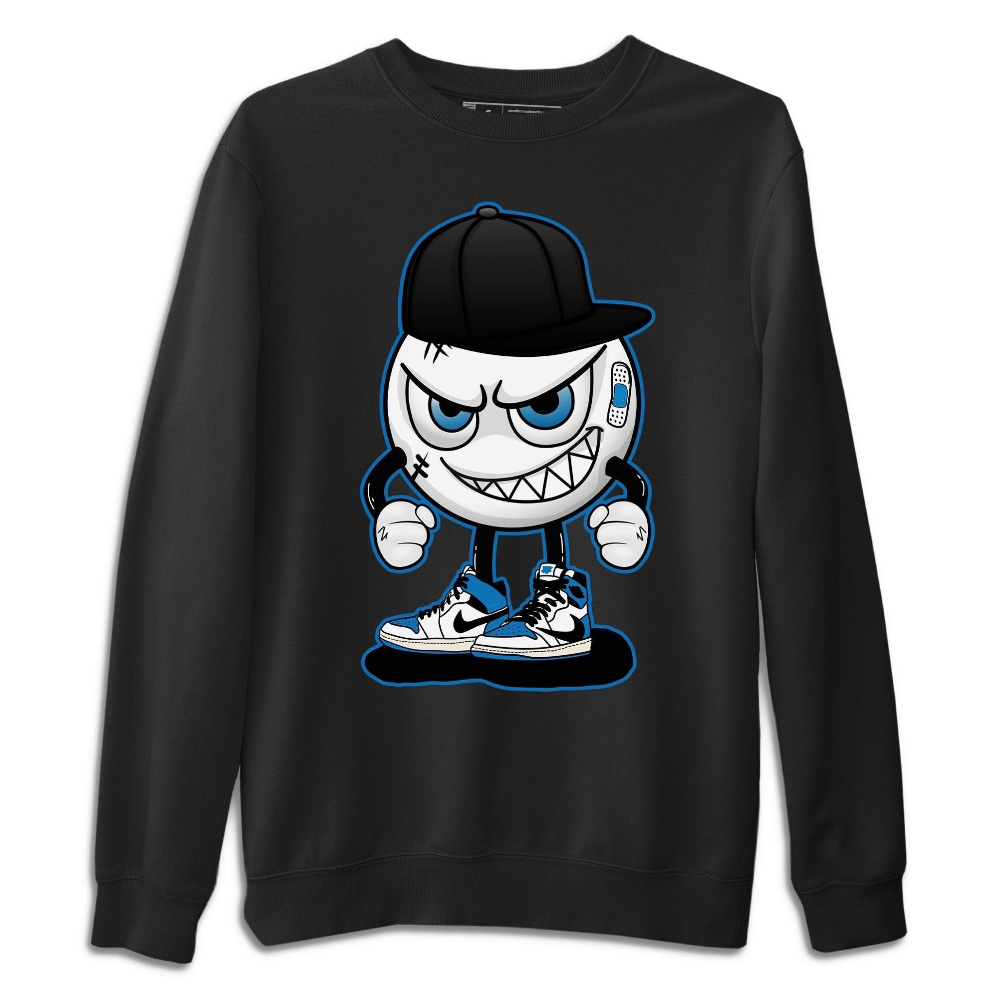Mischief Emoji Unisex Sweater – Air Jordan 1 Travis Scott Fragment, Sneakers Matching Sweater