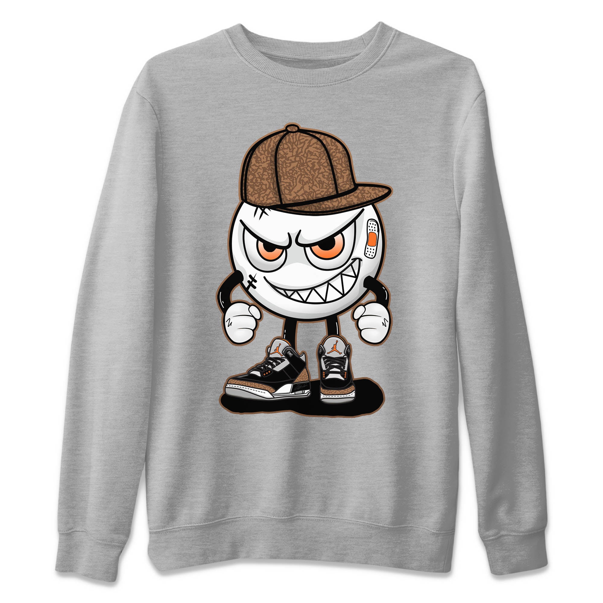 Mischief Emoji Unisex Sweater – Air Jordan 3 Desert Elephant, Sneakers Matching Sweater