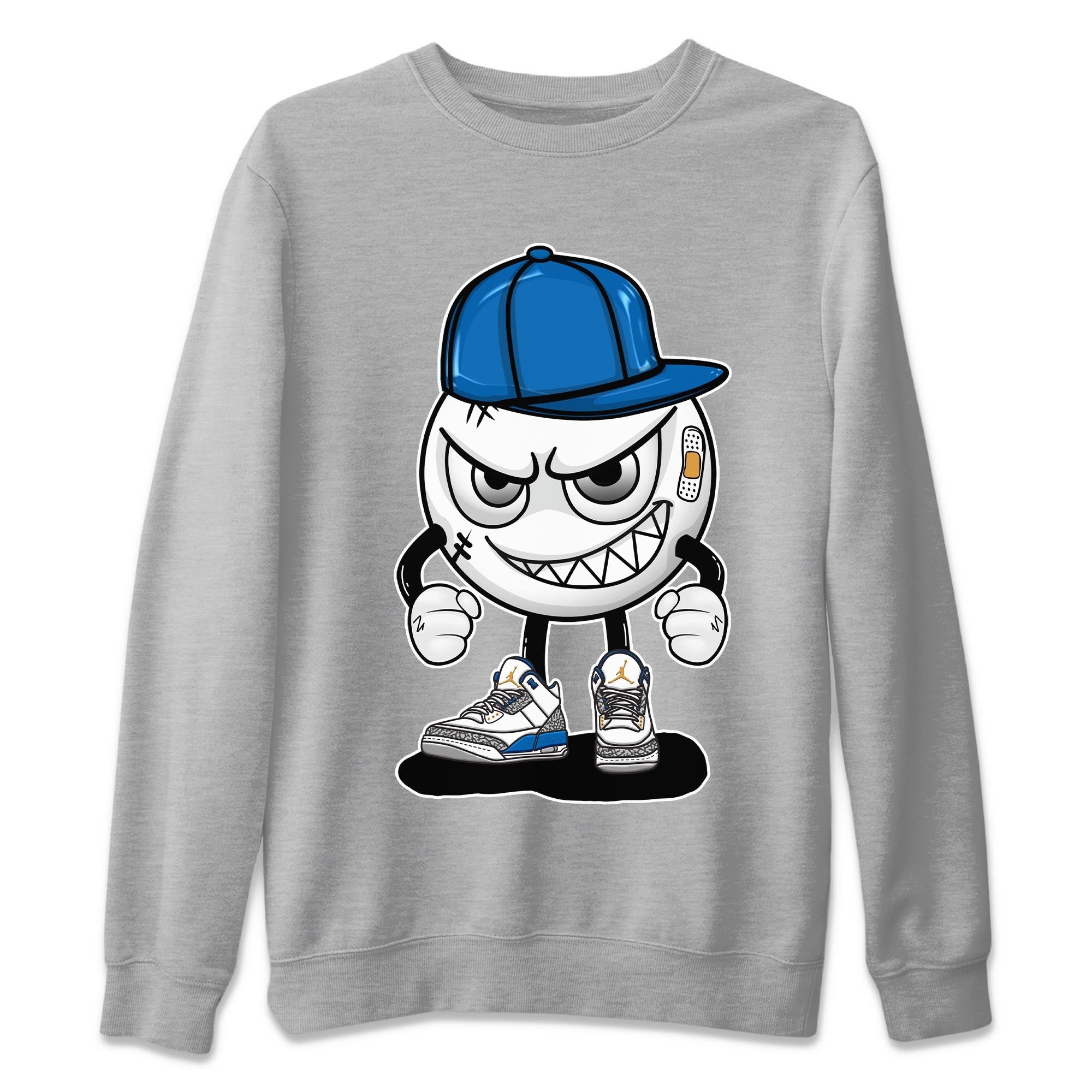 Mischief Emoji Unisex Sweater – Air Jordan 3 Wizards, Sneakers Matching Sweater