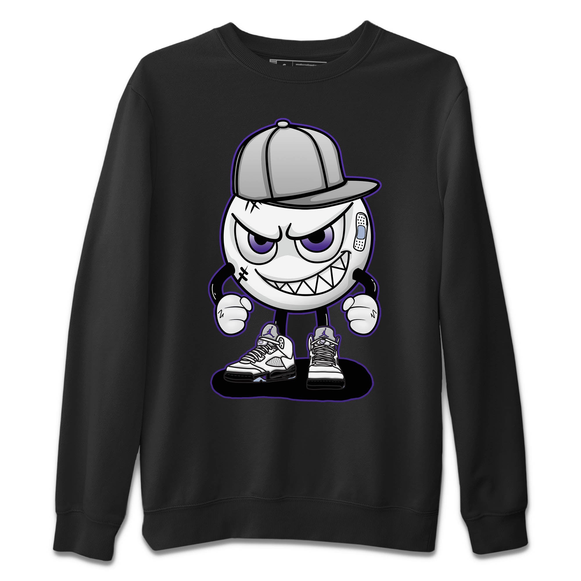 Mischief Emoji Unisex Sweater – Air Jordan 5 Concord, Sneakers Matching Sweater