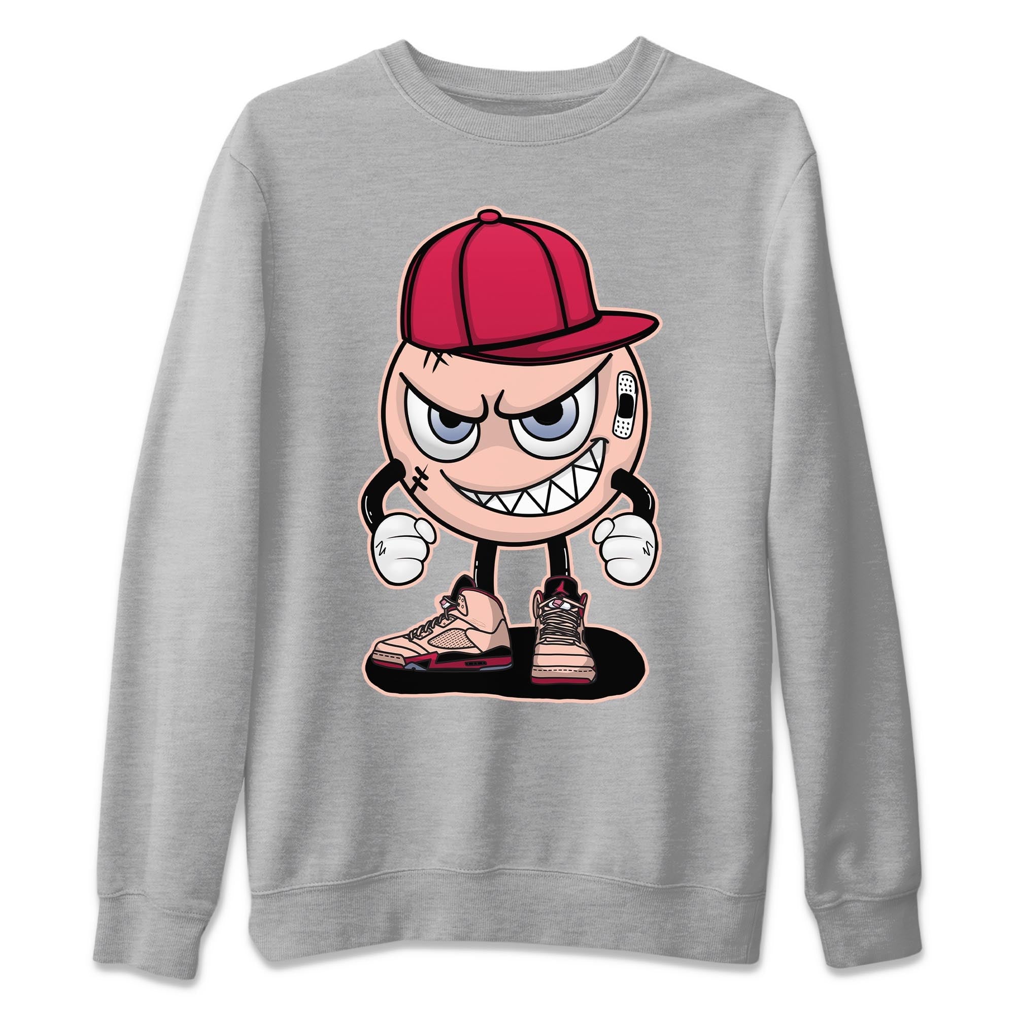 Mischief Emoji Unisex Sweater – Air Jordan 5 Girls That Hoop, Sneakers Matching Sweater