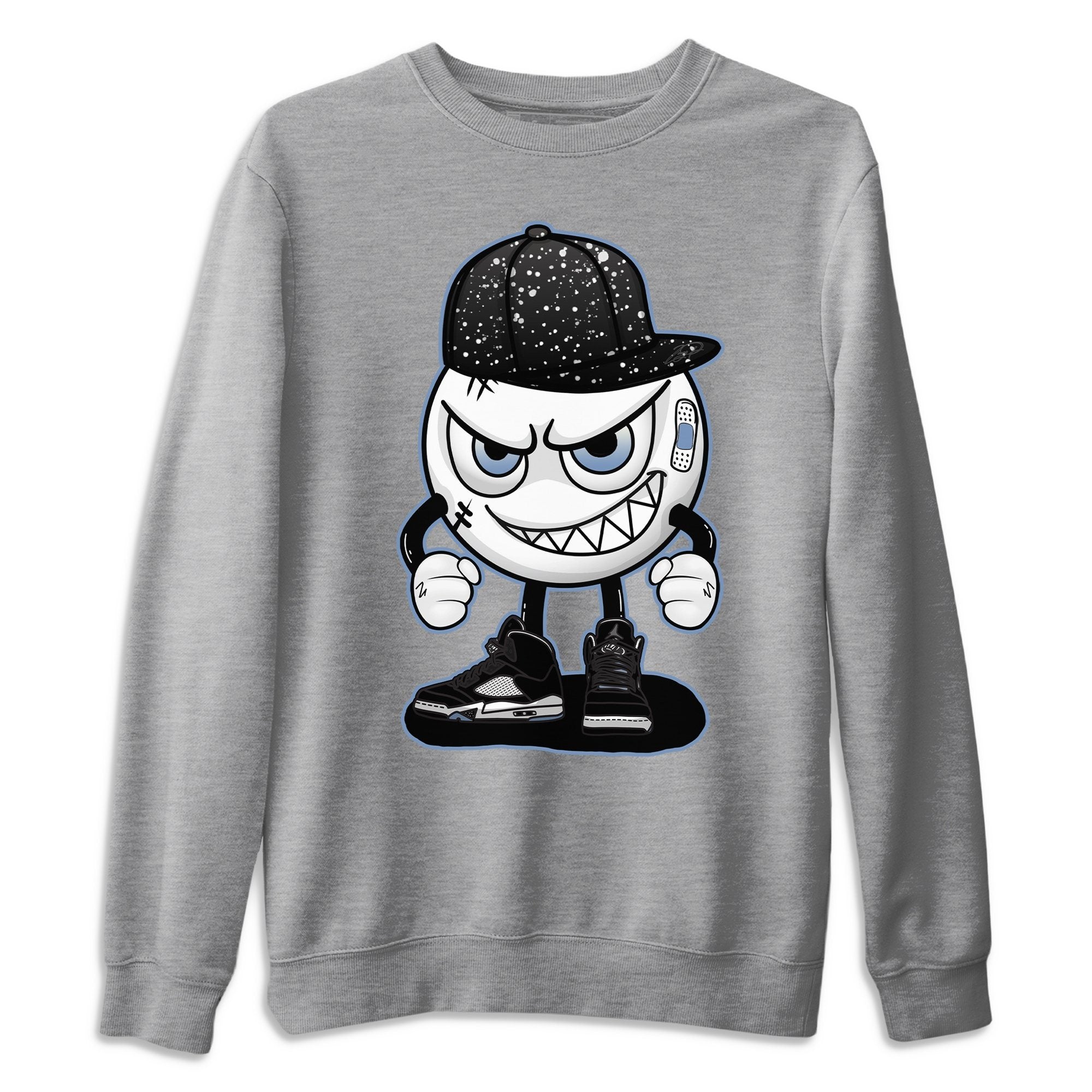 Mischief Emoji Unisex Sweater – Air Jordan 5 Moonlight, Sneakers Matching Sweater