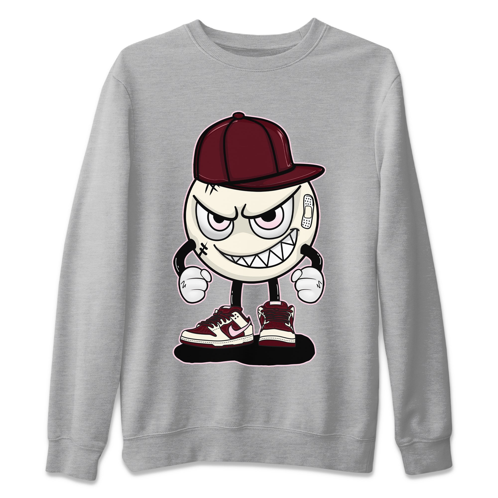 Mischief Emoji Unisex Sweater – Dunk Valentines Day, Sneakers Matching Sweater