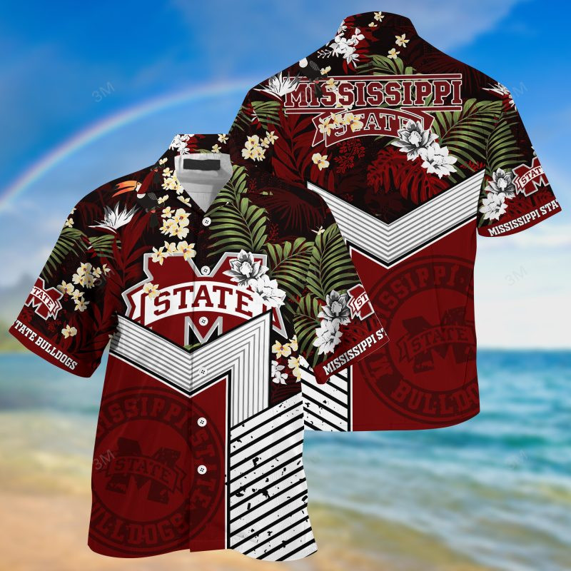 Mississippi State Bulldogs NCAA – Hawaii Shirt For This Season – Gift For Sport Lovers