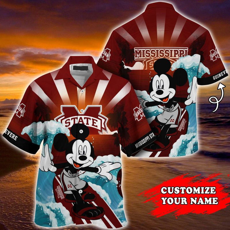 Mississippi State Bulldogs NCAA Summer Customized Hawaiian Shirt