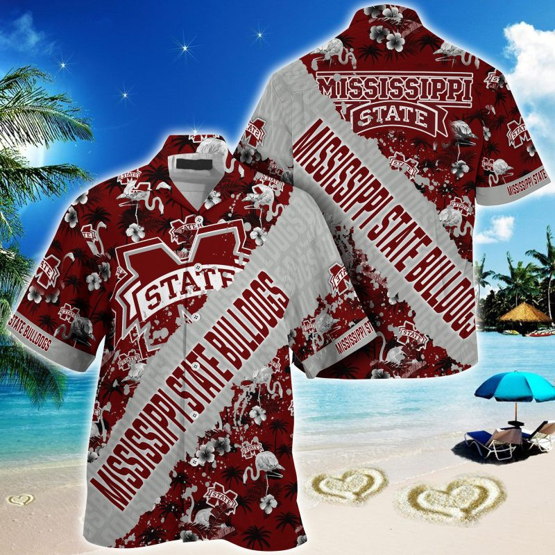 Mississippi State Bulldogs NCAA Trending Summer – Hawaii Shirt For This Season – Gift For Sport Lovers With Tropical Patterns
