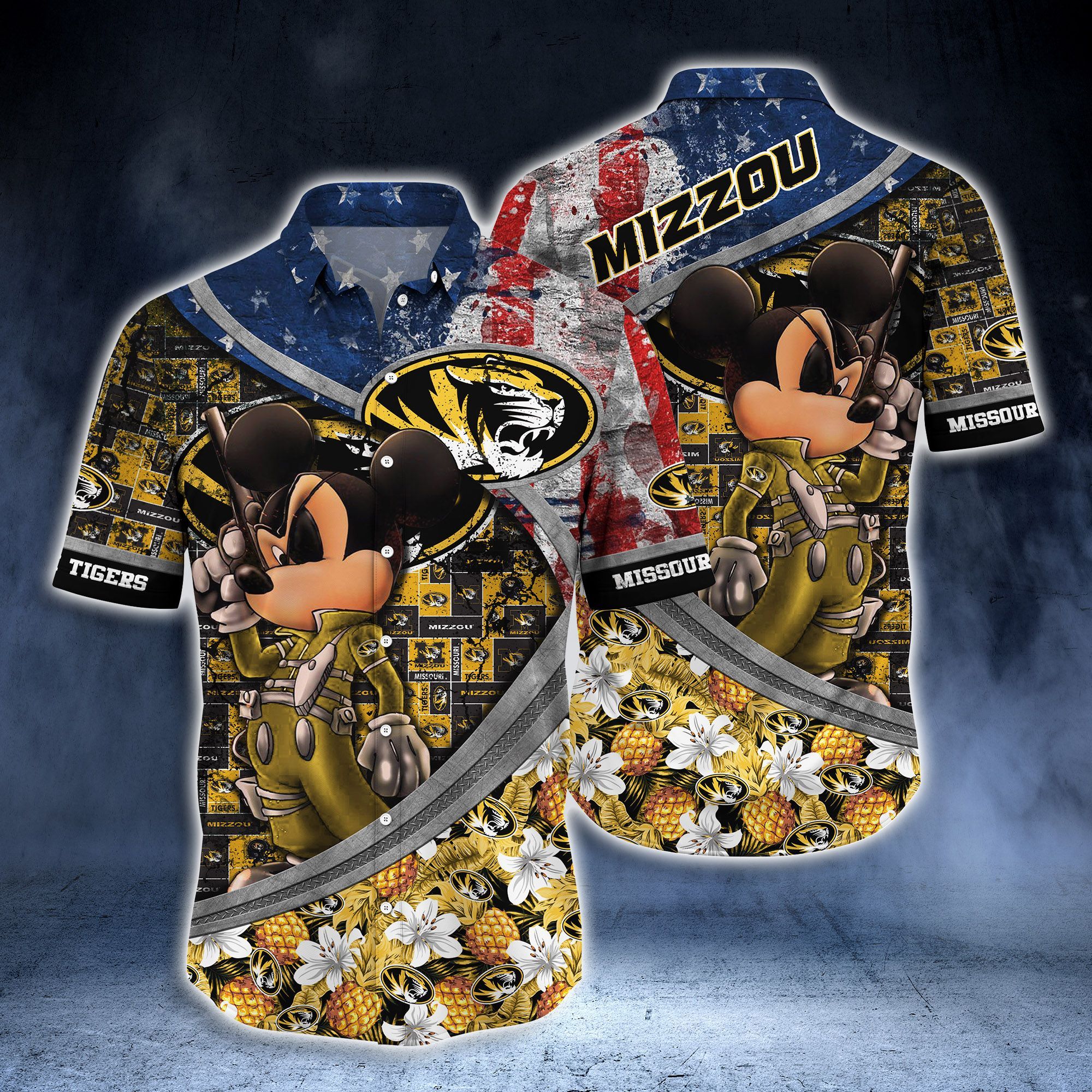 Missouri Tigers NCAA -Hawaii Shirt Style Hot Trending
